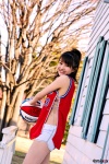 basketball bikini_top misty_gravure_226 ponytail shorts swimsuit takabe_ai tank_top rating:Safe score:0 user:nil!