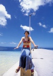 bikini_top denim isoyama_sayaka ocean pre_pri_17 skirt swimsuit rating:Safe score:0 user:nil!