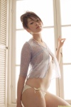 bikini blouse cleavage dgc_0844 narumi_mai open_clothes see-through side-tie_bikini swimsuit rating:Safe score:0 user:nil!