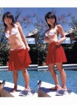 1_or_8 bikini cleavage kawamura_yukie pool skirt skirt_pull swimsuit unbuttoned rating:Safe score:0 user:nil!