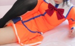 bed black_legwear blouse chocoball cosplay fujisawa_yayoi miniskirt school_uniform skirt thighhighs uchuu_no_stellvia zettai_ryouiki rating:Safe score:0 user:nil!
