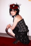 corset hairbow miniskirt miura_moe skirt thighhighs zettai_ryouiki rating:Safe score:0 user:nil!