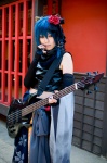 bass bass_guitar blue_hair cosplay crossplay electric_bass_guitar instrument kaito kimono satsuki_hana_(vocaloid) vocaloid youka rating:Safe score:2 user:nil!