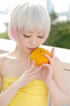 cosplay dress guu jungle_wa_itsumo_hale_nochi_guu kumo orange pink_hair rating:Safe score:0 user:nil!