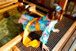 open-air_bath tachibana_minami wet yukata rating:Safe score:0 user:nil!