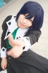 blue_hair cosplay dress rokujou_miyuki school_uniform strawberry_panic! tie yuuko rating:Safe score:0 user:nil!