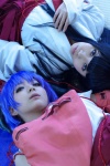 blue_hair cosplay furude_rika hanyuu higurashi_no_naku_koro_ni hizuki_yuuki horns kara miko miko_robes rating:Safe score:0 user:nil!
