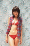 bikini flannel_shirt minami_akina open_clothes sleeveless_shirt swimsuit wanibooks_42 rating:Safe score:0 user:nil!