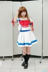 cosplay fujieda_honami kneesocks pleated_skirt ribbons sailor_uniform school_uniform skirt tsuki_ha_higashi_ni_hi_ha_nishi_ni zero_inch rating:Safe score:0 user:nil!