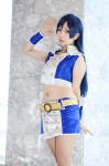 blue_hair boots cosplay croptop hozu_kirin idolmaster kisaragi_chihaya miniskirt necklace skirt thigh_boots thighhighs wristband rating:Safe score:1 user:pixymisa