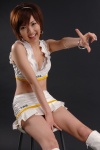 cleavage croptop midriff miniskirt race_queen skirt tanaka_ryouko rating:Safe score:0 user:nil!