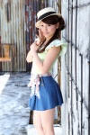 kimura_arisa pleated_skirt skirt straw_hat tank_top rating:Safe score:1 user:nil!