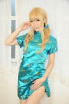 assam blonde_hair cosplay dress_lift haruka k-on! kotobuki_tsumugi qipao twintails rating:Safe score:0 user:nil!