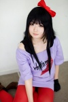 akiyama_mio boots cosplay dress hairbow k-on! pantyhose tank_top yuuna rating:Safe score:2 user:nil!