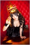 aira akiyama_mio cosplay dress hairband k-on! pantyhose rating:Safe score:1 user:DarkSSA