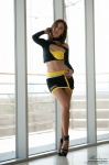 croptop high_heels hwang_in-ji pantyhose race_queen sheer_legwear skirt rating:Safe score:0 user:mock