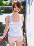 nishida_mai ponytail shorts tank_top vjy_92 rating:Safe score:3 user:nil!