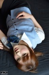 bed blouse chiba_yuuna miniskirt pantyhose rq-star_808 sheer_legwear skirt vest rating:Safe score:0 user:nil!