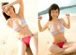beach bikini cleavage kyan_chiaki ocean season_of_love swimsuit rating:Safe score:2 user:nil!