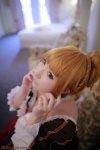 beatrice braid choker cosplay gown orange_hair saku umineko_no_naku_koro_ni rating:Safe score:0 user:nil!