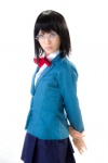 blazer blouse cosplay durarara!! glasses pleated_skirt renge school_uniform skirt sonohara_anri rating:Safe score:0 user:nil!