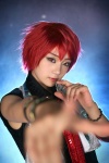 aza_(k_miyuko) cosplay kim_tai_sik microphone otoya_ittoki red_hair tie uta_no_prince-sama rating:Safe score:0 user:DarkSSA