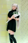 cosplay dress flowers hoshino_ruri ibara martian_successor_nadesico silver_hair twintails rating:Safe score:0 user:Log