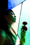 bikini_top kawamura_yukie roses stained_glass swimsuit rating:Safe score:0 user:nil!