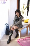 kayama_riho kneesocks pleated_skirt sailor_uniform school_uniform skirt rating:Safe score:0 user:nil!
