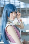 blouse blue_hair cosplay idolmaster kisaragi_chihaya tam wristband rating:Safe score:0 user:pixymisa