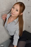 4k-star_069 blouse gray_legwear iwasaki_yui miniskirt pantyhose skirt rating:Safe score:2 user:nil!