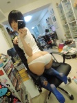 ass camera iiniku_ushijima panties self-shot thighhighs tshirt rating:Safe score:12 user:nil!