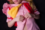 blonde_hair blouse cosplay eastern_fran flandre_scarlet hat suzuka touhou vest rating:Safe score:1 user:nil!