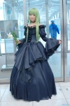 cc choker code_geass cosplay gown green_hair saotome_kanata rating:Safe score:0 user:nil!
