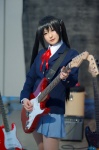 blazer blouse cosplay guitar k-on! miniskirt nakano_azusa narimiya pleated_skirt ribbon_tie school_uniform skirt twintails rating:Safe score:0 user:pixymisa
