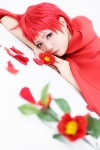 cape cosplay flowers ibara red_hair ruiko zone-00 rating:Safe score:1 user:pixymisa