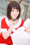 choker cosplay dress original reindeer_antlers santa_costume yui_(vi) rating:Questionable score:0 user:nil!