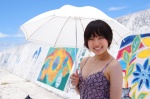 cleavage dress ocean sayaka umbrella rating:Safe score:0 user:nil!