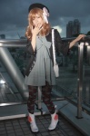 amnesia beret blonde_hair boots cosplay dress heroine_(amnesia) jacket maitako pantyhose rating:Safe score:1 user:pixymisa