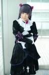 asae_ayato bows cosplay dress flowers gokou_ruri hairband ore_no_imouto_ga_konna_ni_kawaii_wake_ga_nai purple_hair red_eyes rating:Safe score:0 user:nil!