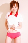 buruma costume gym_uniform polo seo_akiko shirt_lift shorts side_ponytail rating:Safe score:1 user:nil!