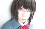 blazer blouse cosplay durarara!! glasses kanato_akira school_uniform sonohara_anri rating:Safe score:0 user:nil!