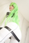 ass bodysuit cc code_geass cosplay green_hair kaminagi_madoka rating:Safe score:0 user:nil!