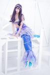 akilive!! bikini_top cleavage cosplay itsuki_akira love_live!_school_idol_project mermaid_costume purple_hair skirt swimsuit toujou_nozomi rating:Safe score:0 user:nil!