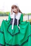 bonnet cosplay dress dress_lift rozen_maiden shimako suiseiseki vest rating:Safe score:0 user:nil!