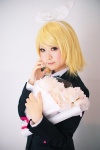 amamiya_shion badbye blazer blonde_hair blouse cosplay hairbow kagamine_rin school_uniform vocaloid rating:Safe score:0 user:nil!