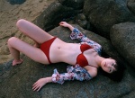 barefoot beach bikini blouse ogura_yuuko open_clothes swimsuit ys_web_061 rating:Safe score:1 user:nil!