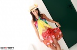 blouse fedora girlz_high kurahashi_saori sarong straw_hat rating:Safe score:0 user:nil!