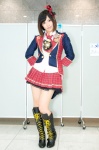 akb48 blouse boots cosplay crinoline endou_sora hairbow jacket maeda_atsuko_(cosplay) miniskirt skirt tie vest rating:Safe score:1 user:pixymisa
