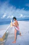 bikini_top manabe_kaori ocean sarong swimsuit wanibooks_03 rating:Safe score:0 user:nil!